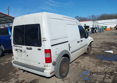 2010 Ford Transit Connect Xlt z USA, uszkodzony, nr VIN NM0LS7DN5AT011319